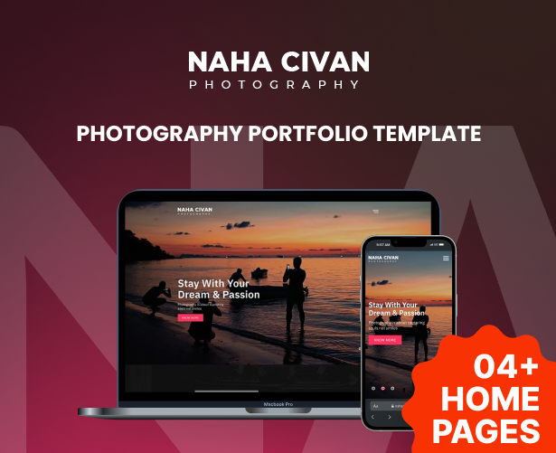 Naha Civan - Photography Portfolio Responsive HTML Template